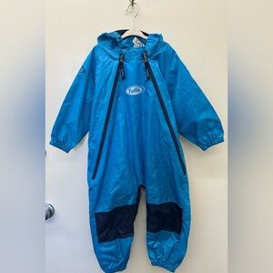 Tuffo Kids Blue Waterproof Coverall